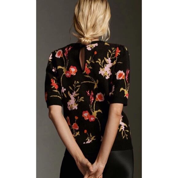 Anthropologie Maeve Harmon Jacquard Sweater Size XS - Picture 3 of 10